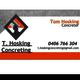 T. Hosking concreting 