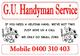 G.U. Handyman Service