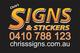Chris's Signs And Stickers