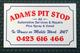 Adam's Pit Stop