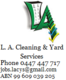 LA Cleaning and Yard Services