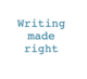 Writing Made Right