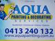 Aqua Painting And Decorating Services