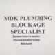 Mdk Plumbing Blockage Specialists