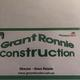Grant Ronnie Construction Pty Ltd