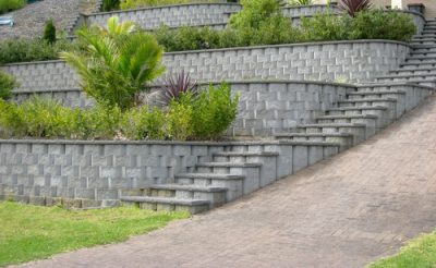 Rock Retaining Wall Ideas Cost How To Build Oneflare Blog